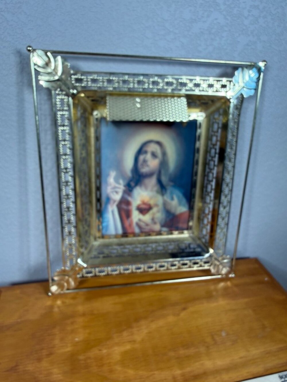 Jesus & Mother Mary Hologram Art